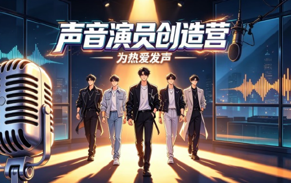 冠声文化 2026声音演员创造营